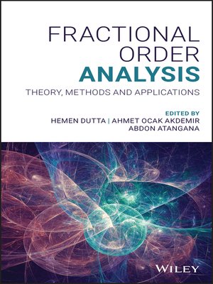 cover image of Fractional Order Analysis